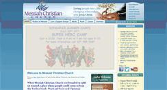 Desktop Screenshot of messiahchristianchurch.org